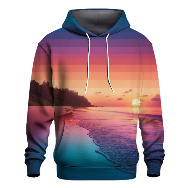 Tropical Dusk Gradient Hoodie