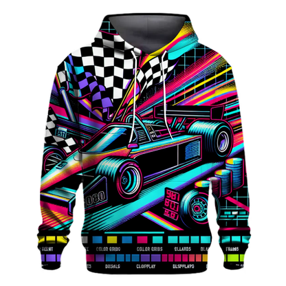 Classic Neon Racing Hoodie