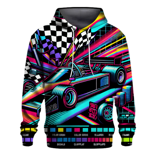 Classic Neon Racing Hoodie