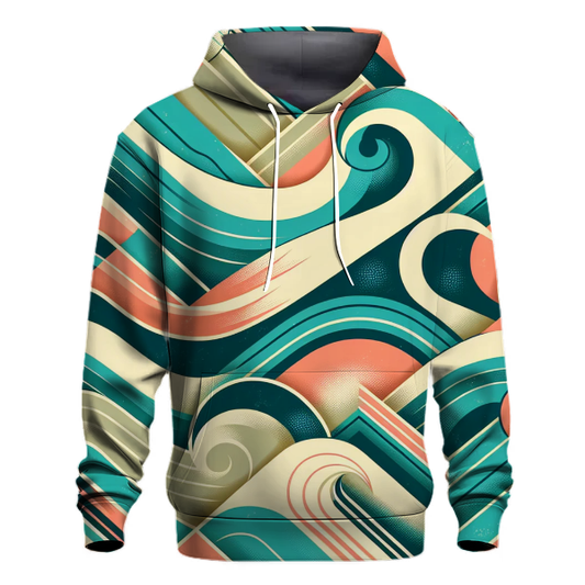 Vintage Retro Wave Hoodie