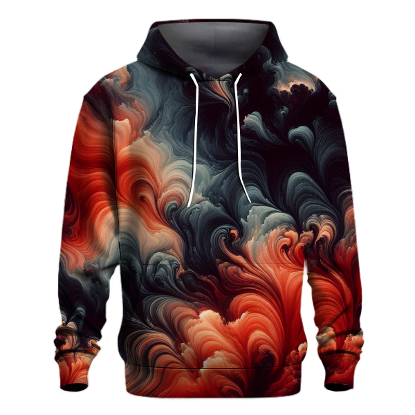 Burnt Ember Hues Hoodie