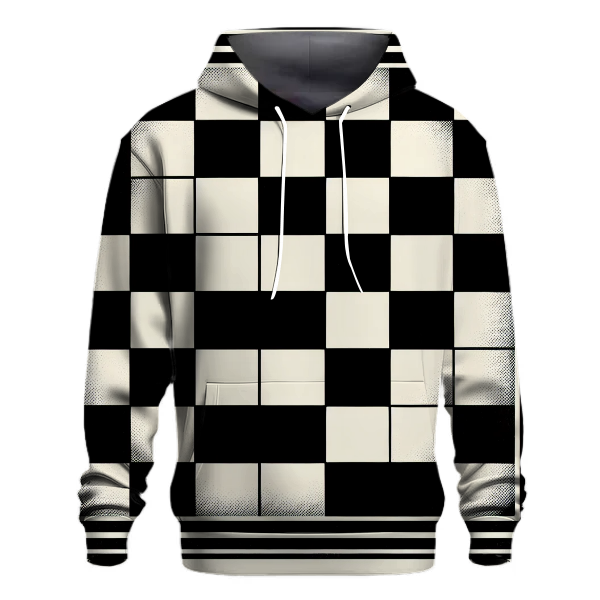 Classic Checkerboard Style Hoodie