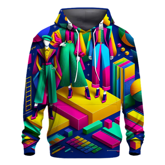 Radical Retro Patterns Hoodie