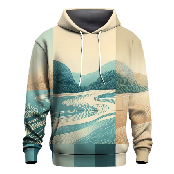 Calm River Gradient Hoodie