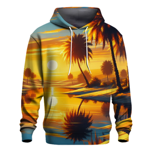 Charming Desert Oasis Hoodie Custom Hoodies