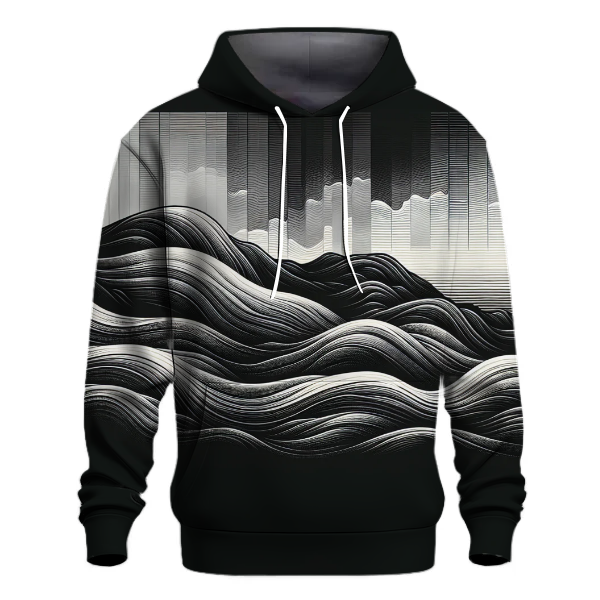 Monochrome Eruption Hoodie