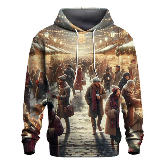 Cheerful Christmas Market Hoodie