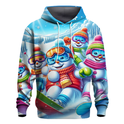 Frosty Friends Ski Trip Hoodie