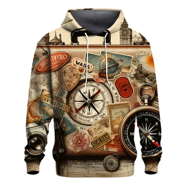 Charming Vintage Travel Memories Hoodie