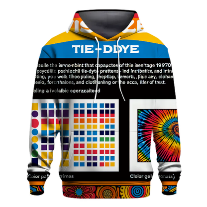 Radical Tie-Dye Adventure Hoodie