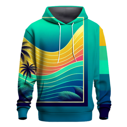 Tropical Oasis Gradient Hoodie