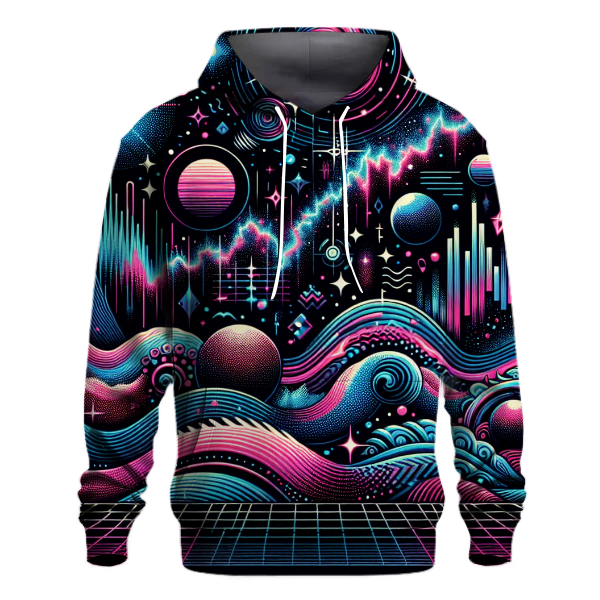 Cosmic Rhythm Design Hoodie Custom Hoodies