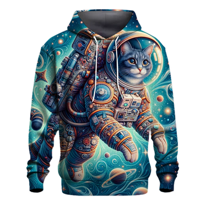 Space Cat Odyssey Hoodie