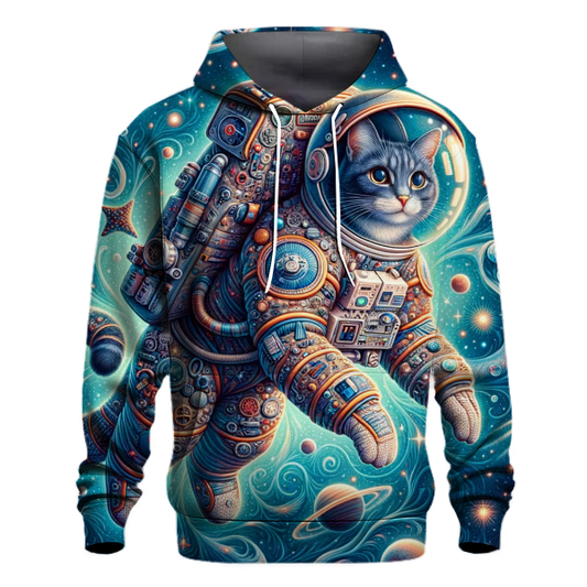 Space Cat Odyssey Hoodie