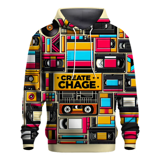 VHS Tapes Throwback Hoodie