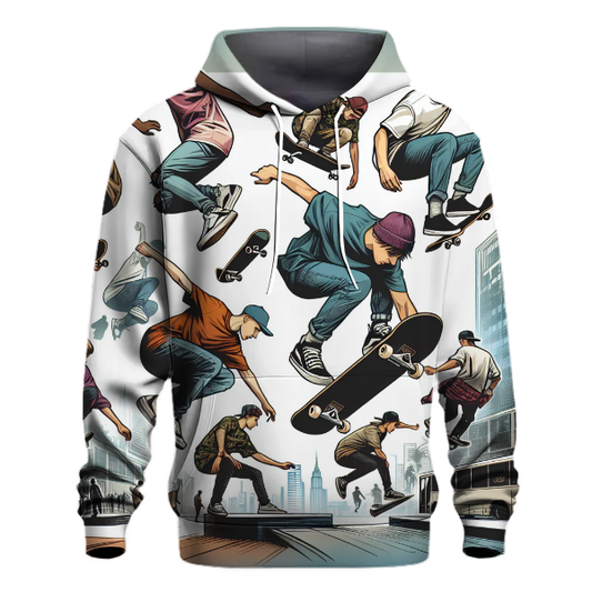 Skateboarding Urban Beat Hoodie Zip-up Hoodies