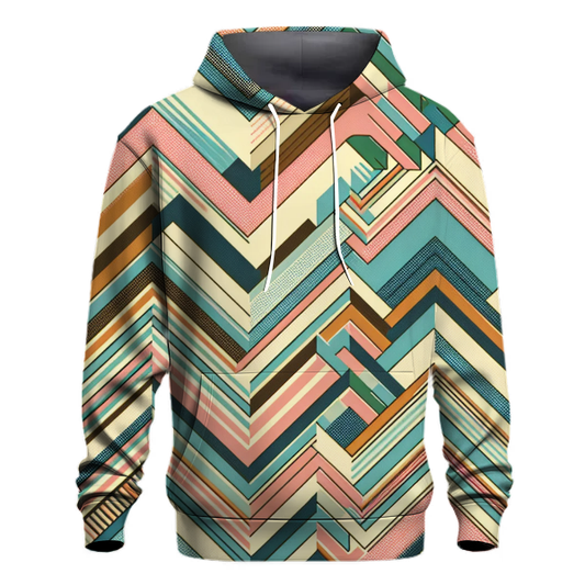 Zigzag Zen Harmony Hoodie Hoodie Styles