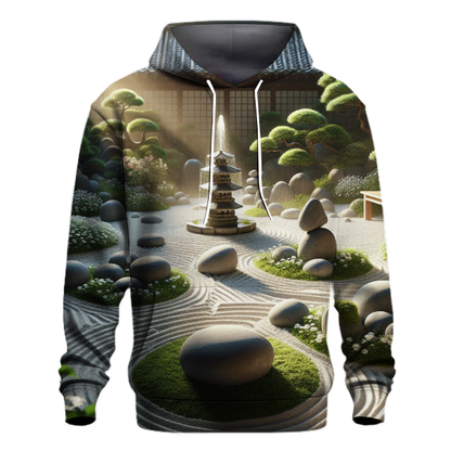 Tranquil Zen Garden Hoodie