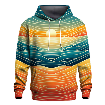 Sunset Ocean Gradient Hoodie