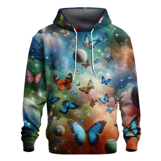 Cosmic Butterfly Dance Hoodie