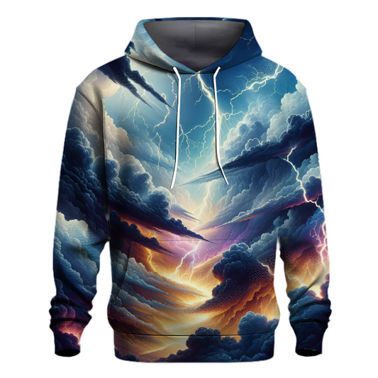 Dynamic Lightning Strike Hoodie