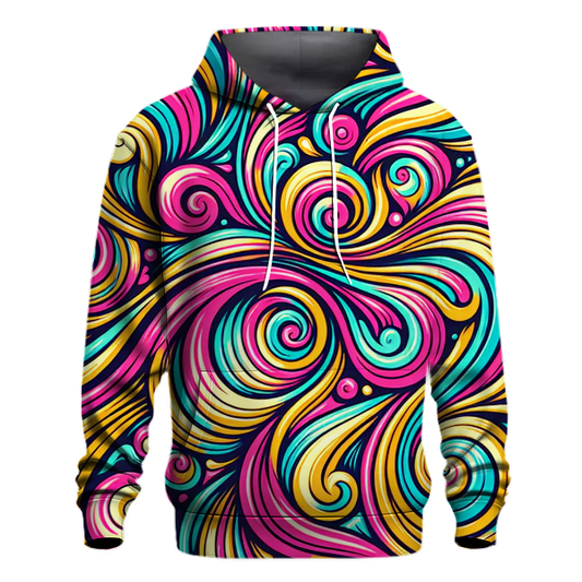 Colorful Spiral Daze Hoodie