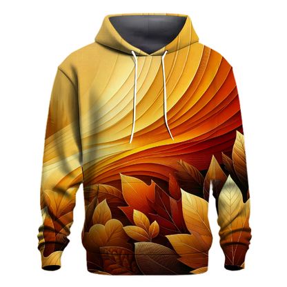 Golden Autumn Gradient Hoodie