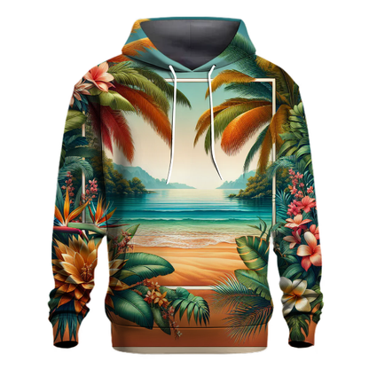 Tropical Serenity Escape Hoodie