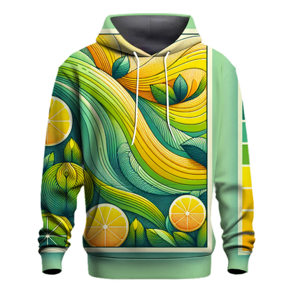 Electric Citrus Gradient Hoodie