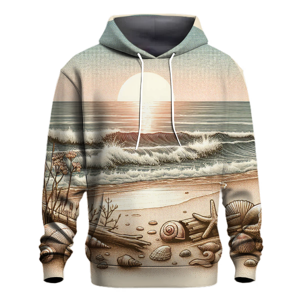 Ocean Waves Tranquility Hoodie