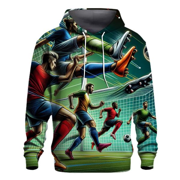 Soccer - Striker's Goal Hoodie