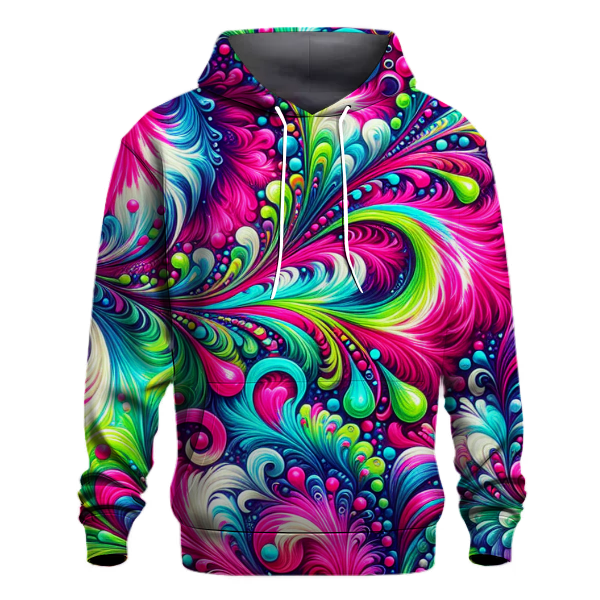 Color Burst Festival Hoodie