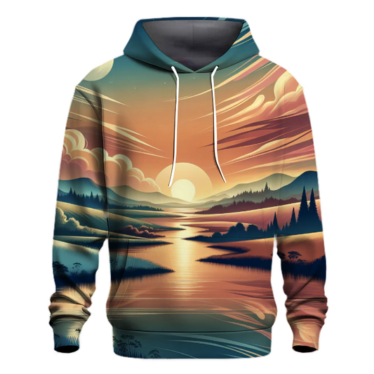 Charming Peaceful Landscapes Hoodie