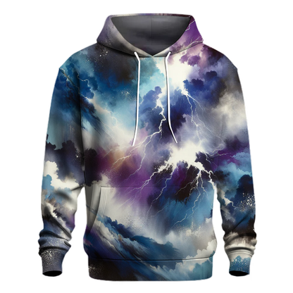 Electric Storm Tie-dye Design Hoodie