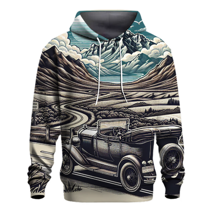 Retro Travel Adventure Hoodie