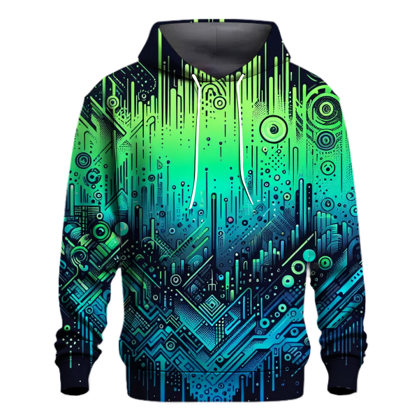 Urban Graffiti Gradient Hoodie