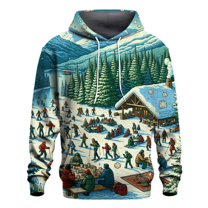 Adventurous Christmas Outdoor Expedition Hoodie