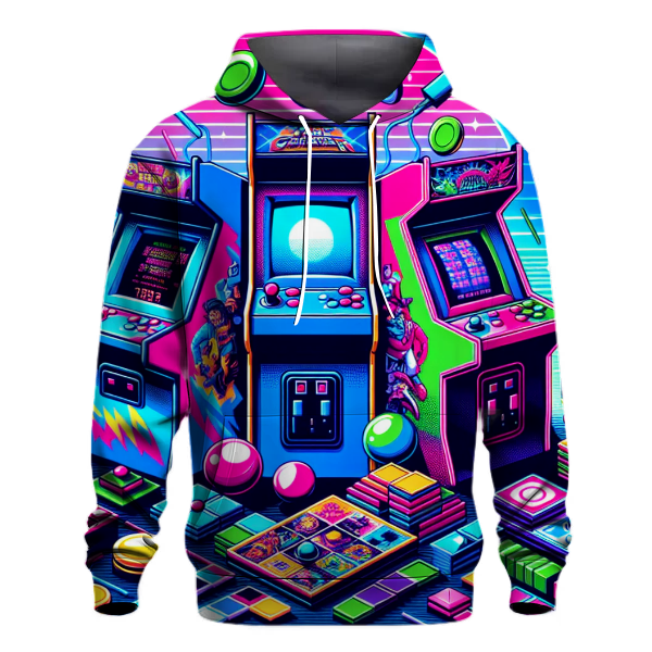 Retro Arcade Thrills Hoodie