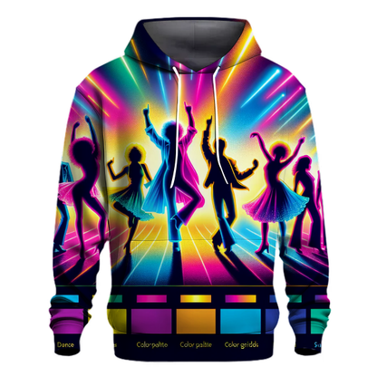 Neon Groove Dance Hoodie