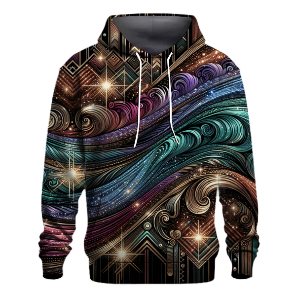 Glitter Groove Illusion Hoodie Custom Hoodies