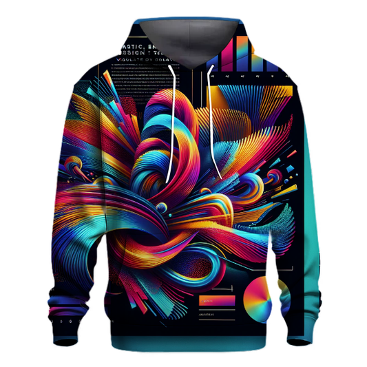 Abstract Dance Fever Hoodie Hoodies Fashion