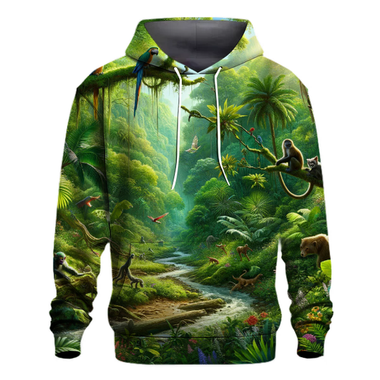 Majestic Jungle Safari Hoodie