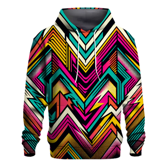 Electric Retro Vibes Hoodie