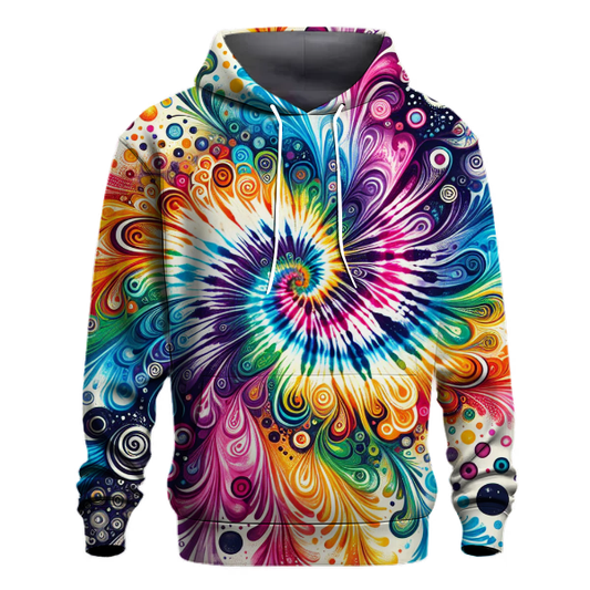 Radiant Rainbow Tie-Dye Hoodie