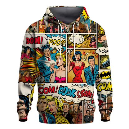 Retro Comic Pop Hoodie