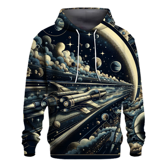 Galactic Spaceship Odyssey Hoodie