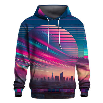 Synth Wave Skies Hoodie