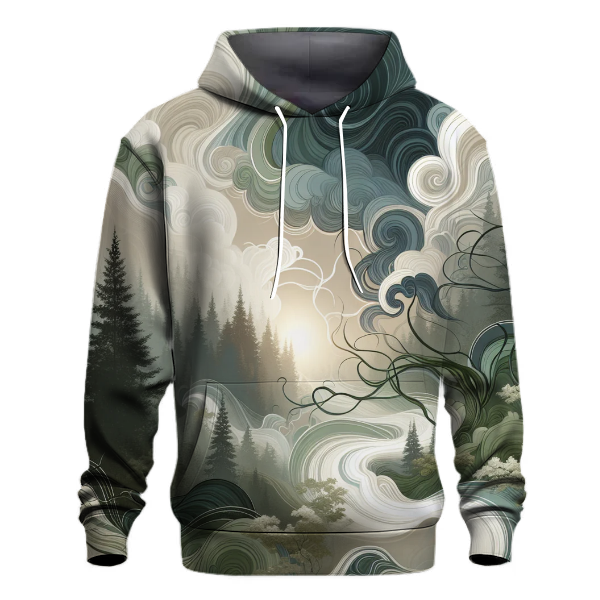 Forest Mist Awakening Hoodie