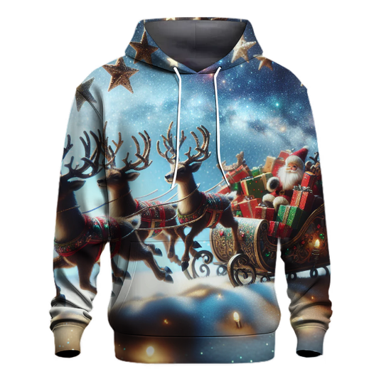 Magical Reindeer Flight Hoodie