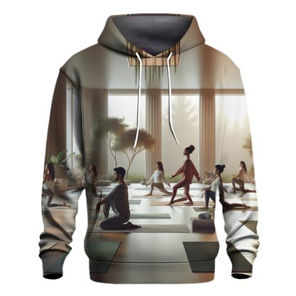 Yoga Mindfulness and Balance Hoodie